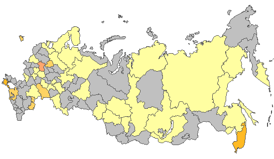 Рис. 8. Результаты ПЦР-детекции SARS-CoV-2 в базовых лабораториях двух НЦГ ВОЗ в РФ