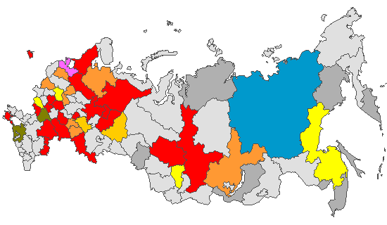 Рис. 4. Результаты лабораторной диагностики гриппа в базовых лабораториях двух НЦГ ВОЗ в РФ